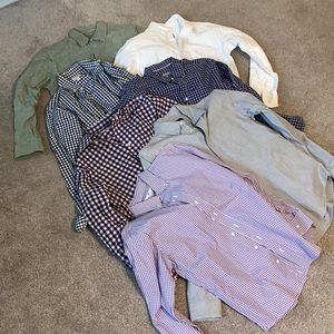 Dress shirts (Casual, Button Down) - 7, size Small